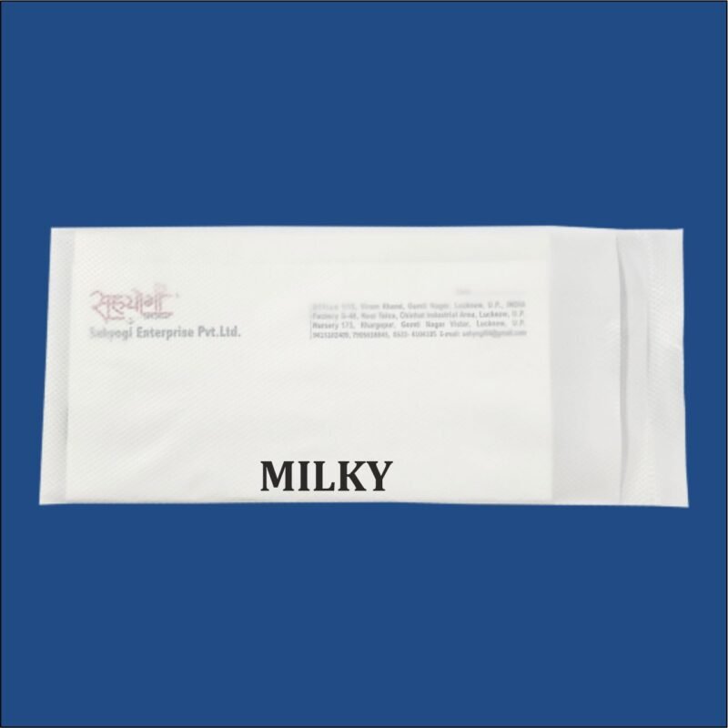 Economy Medical Record Cover Milky White 4.5 X9.5)img