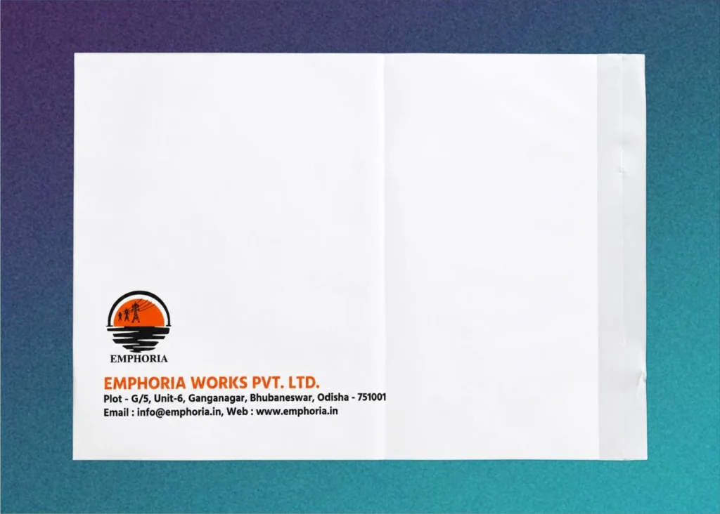 Covers and Envelope Milky Printing service 6.5x9.5)img